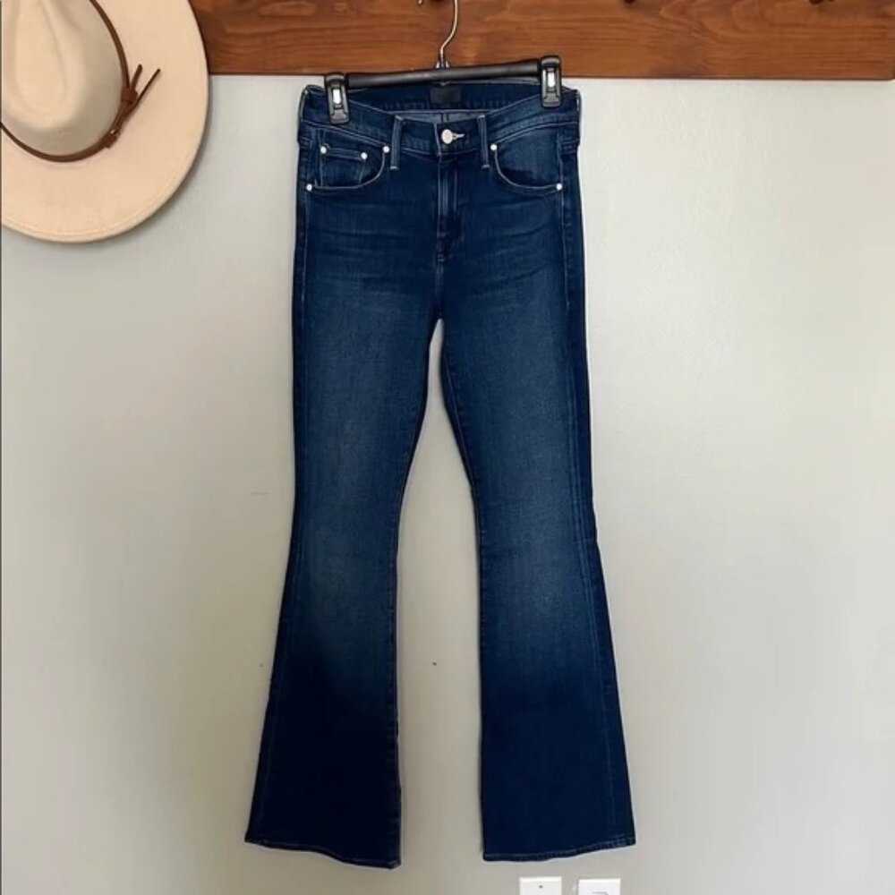 Mother The Down Low Weekender Heel Size 27 Waist 15in Inseam 32